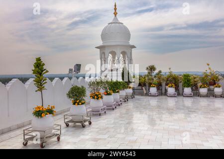 Gurudwara Takht Sri Kesgarh Sahib, Anandpur Sahib, Punjab, India Foto Stock