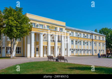 Università statale Transdniestriana di Tiraspol, Moldavia Foto Stock