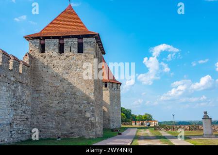 Fortezza di Tighina nella città moldava di Bender Foto Stock