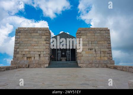 Mausoleo di Njegos al Parco Nazionale di Lovcen in Montenegro Foto Stock