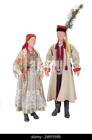 Costume tradizionale di Cracovia, Cracovia, Polonia Foto Stock