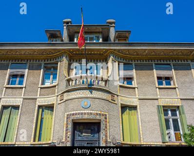 Ex ambasciata francese a Cetinje, Montenegro Foto Stock