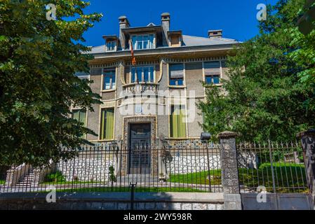 Ex ambasciata francese a Cetinje, Montenegro Foto Stock