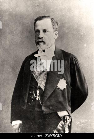 Louis Pasteur (1822-1895) chimico e microbiologo francese nel 1852. Fotografia. Scienziato. - Fotografo sconosciuto Foto Stock