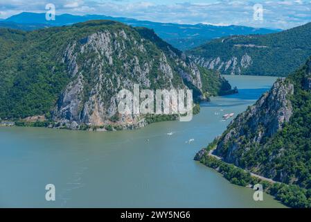 Parco nazionale Iron Gates in Romania Foto Stock