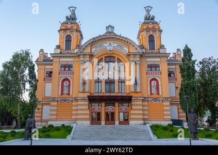 Teatro nazionale Lucian Blaga nella città rumena di Cluj-Napoca Foto Stock