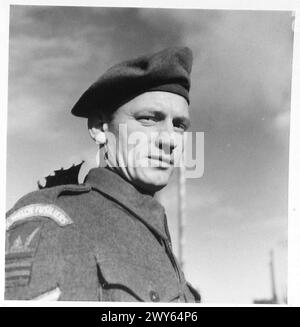 IN CITTÀ STASERA - Lance Corporal Shone, 6 R.W.F. soggetto 'Goat Major' Prog. N. 4. , British Army of the Rhine Foto Stock