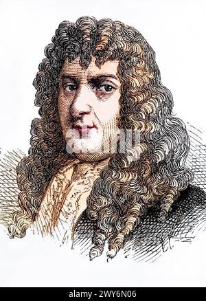 William Russell, Lord Russell geb. 29. Settembre 1639, gest. 21. Juli 1683 in London War ein englischer Adliger und Politiker, Historisch, digital res Foto Stock