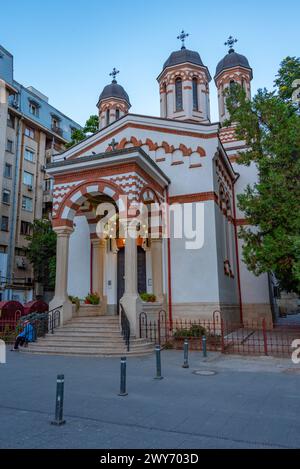 Chiesa di Zlatari nella capitale rumena Bucarest Foto Stock