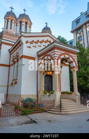 Chiesa di Zlatari nella capitale rumena Bucarest Foto Stock