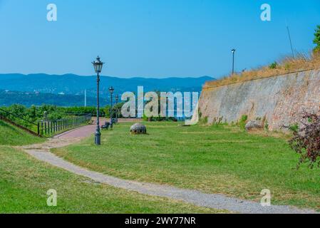 Fortezza di Petrovaradin nella città serba di Novi Sad Foto Stock