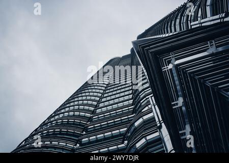 Kuala Lumpur, Malesia - 22 maggio 2023: Un grattacielo di fama mondiale a Kuala Lumpur. Foto Stock