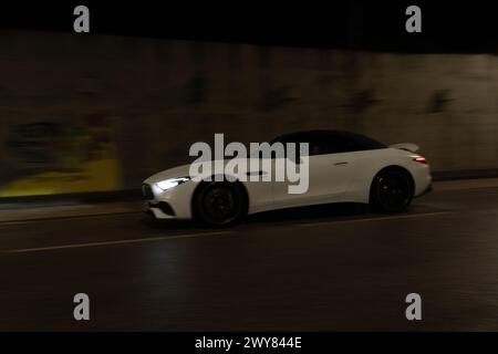 La Roadster della Mercedes AMG. La nuova Mercedes AMG SL43 Foto Stock