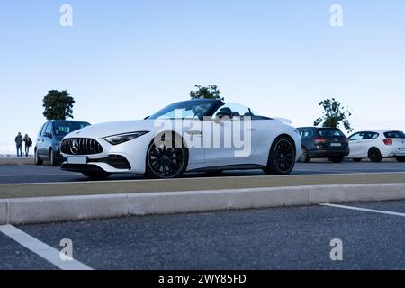 La Roadster della Mercedes AMG. La nuova Mercedes AMG SL43 Foto Stock