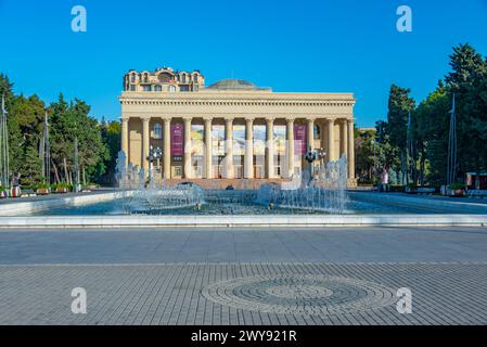 Baku, Azerbaigian, 16 settembre 2023: Museo dell'indipendenza dell'Azerbaigian a Baku Foto Stock