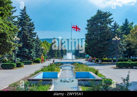 Gori, Georgia, 1 settembre 2023: Stalin Park nella città georgiana di Gori Foto Stock