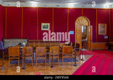 Gori, Georgia, 1 settembre 2023: Interno del museo Stalin a Gori, Georgia Foto Stock