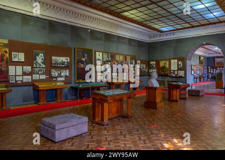 Gori, Georgia, 1 settembre 2023: Interno del museo Stalin a Gori, Georgia Foto Stock