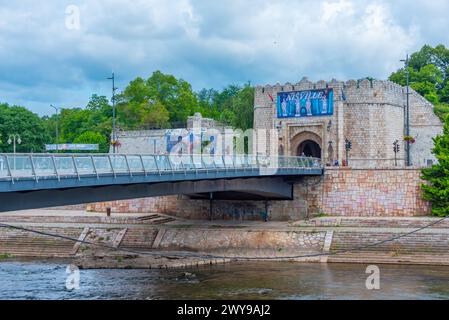 NIS, Serbia, 27 luglio 2023: Veduta della fortezza di Nis in serbo Foto Stock