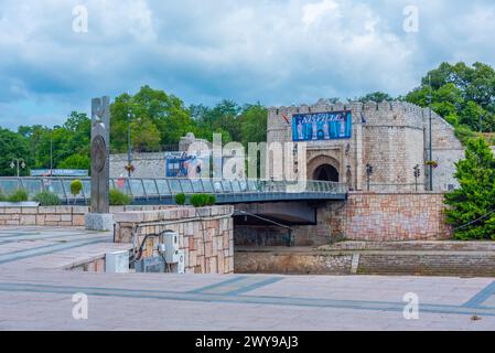 NIS, Serbia, 27 luglio 2023: Veduta della fortezza di Nis in serbo Foto Stock