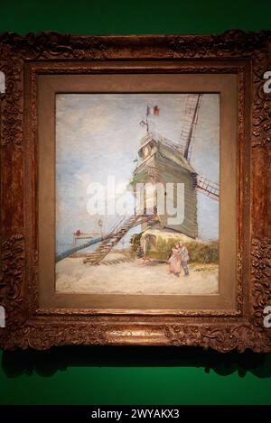 Le Moulin de la Galette. Vincent van Gogh. Museo Nacional de Bellas Artes. Museo nazionale di Belle Arti Recoleta. Buenos Aires. Argentina. Foto Stock