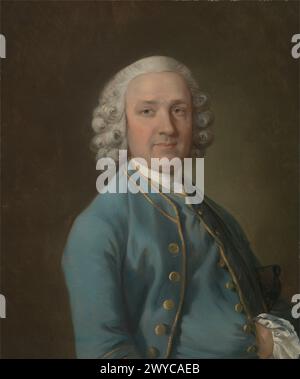 A Man Called Mr. Wood, The Dancing Master (1757), Yale Center for British Art Thomas Gainsborough Foto Stock