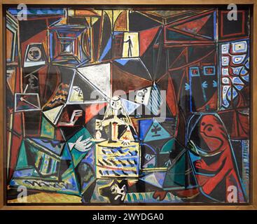 Las Meninas, 1957, Pablo Picasso (1881-1973), Museo Museu Picasso, Barcellona, Catalogna, Spagna. Foto Stock