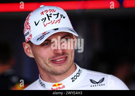 Suzuka, Giappone. 6 aprile 2024. Max Verstappen (NLD) Red Bull Racing. Campionato del mondo di Formula 1, Rd 4, Gran Premio del Giappone, sabato 6 aprile 2024. Suzuka, Giappone. Crediti: James Moy/Alamy Live News Foto Stock