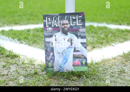 Selhurst Park, Selhurst, Londra, Regno Unito. 6 aprile 2024. Premier League Football, Crystal Palace contro Manchester City; credito programma Matchday: Action Plus Sports/Alamy Live News Foto Stock