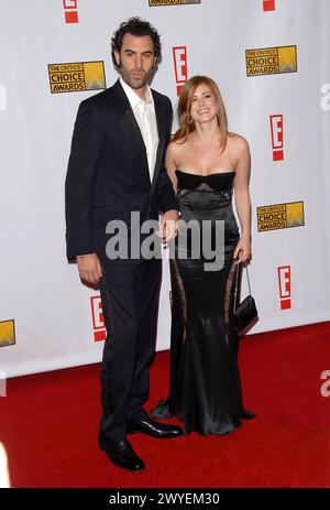 Sacha Baron Cohen e Isla Fisher si sono divisi SACHA BARON COHEN & ISLA FISHER partecipa al dodicesimo Broadcast Film Critics Choice Awards tenutosi presso il Santa Monica Civic Auditorium di Santa Monica, California, LA, USA, 12 gennaio 2007. CAP/DVS DVS/ Santa Monica California Stati Uniti Copyright: XDebbiexVanStory/CapitalxPicetex Foto Stock