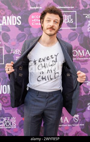 Andrea Bosca durante il Photocall del WOMENLANDS RENDEZ-VOUS Award 2024, 6 aprile 2024 a Roma, Italia Credit: Live Media Publishing Group/Alamy Live News Foto Stock