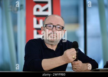 Archive Photo, Italia. 7 aprile 2024. ARCHIVIO FOTOGRAFICO - MILANO - Expo Gate, incontro con Italo Rota del Padiglione Kuwait (MILANO - 2015-04-01, Luca Matarazzo) ps la foto può essere utilizzata nel rispetto del contesto in cui è stata scattata, e senza intenti diffamatori del decoro delle persone rappresentato solo uso editoriale credito: Agenzia fotografica indipendente/Alamy Live News Foto Stock