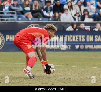 CHESTER, PA, USA - 30 MARZO 2024 - partita MLS tra Philadelphia Union e Minnesota United FC a Subaru Park. Foto Stock