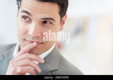 Ritratto di Executive, Business, Donostia, San Sebastian, Paesi Baschi, Spagna. Foto Stock