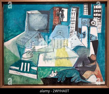 Las Meninas, 1957, Pablo Picasso (1881-1973), Museo Museu Picasso, Barcellona, Catalogna, Spagna. Foto Stock