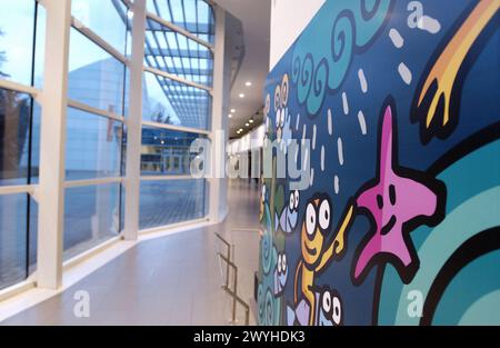 Museo Miramon Kutxaespacio de la Ciencia. San Sebastián. Spagna. Foto Stock