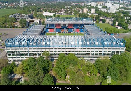 Stadio municipale di Henryk Reyman, Wisla Krakow Stadium, Cracovia, Polonia Foto Stock