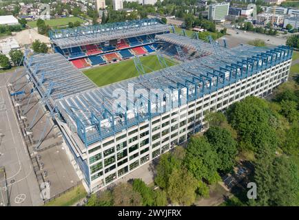 Stadio municipale di Henryk Reyman, Wisla Krakow Stadium, Cracovia, Polonia Foto Stock