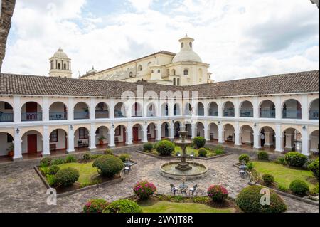 Colombia, quartiere di Cauca, quartiere storico, hotel Dann Monasterio Foto Stock
