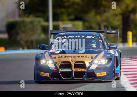 Le Castellet, Francia. 6 aprile 2024. Le CASTELLET, circuito Paul Ricard, Francia, 4 ore di Endurance parte della GT World Challenge Endurance Cup tenutasi il 06. APRILE 2024; # 998, Daniel HARPER, Augusto Farfus, Max HESSE, team Rowe Racing, BMW M4 GT3. Il Team Rowe Racing gareggia nella Fanatec GT World Challenge Endurance Cup, immagine a pagamento, foto copyright © Geert FRANQUET/ATP Images (FRANQUET Geert /ATP/SPP) credito: SPP Sport Press Photo. /Alamy Live News Foto Stock