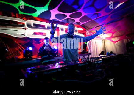 EH1 Festival, Royal Highland Centre, DJ Scott Brown Foto Stock