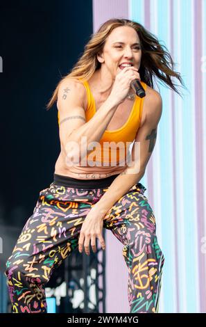 Mel C a Camp Bestival - Castello di Lulworth - 2023 Foto Stock