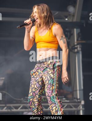 Mel C a Camp Bestival - Castello di Lulworth - 2023 Foto Stock