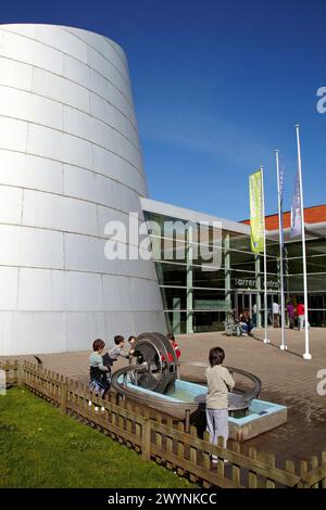 Eureka! Zientzia Museoa (Museo della Scienza), Kutxaespacio, Miramon, Donostia, San Sebastián, Gipuzkoa, Euskadi, Spagna. Foto Stock