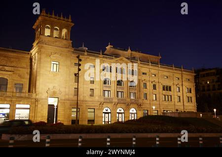 Teatro Victoria Eugenia, San Sebastian (alias Donostia), Guipuzcoa, Paesi Baschi, Spagna. Foto Stock