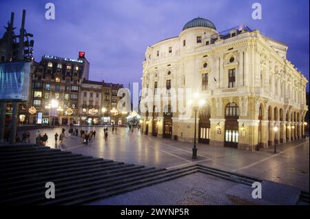 Teatro Arriaga. Bilbao. Spagna. Foto Stock