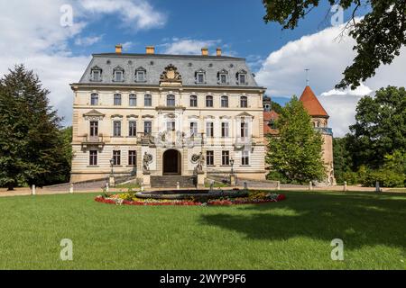 Schloss Altdöbern, Oberspreewald, Brandeburgo, Deutschland *** Castello di Altdöbern, Upper Spreewald, Brandeburgo, Germania Foto Stock