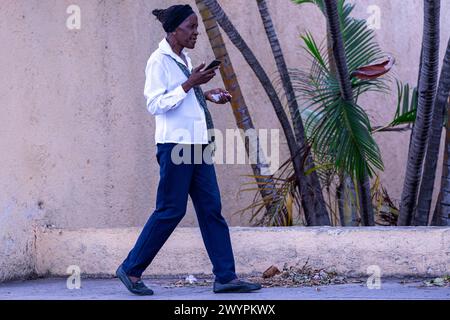 Donna in Cuba Foto Stock