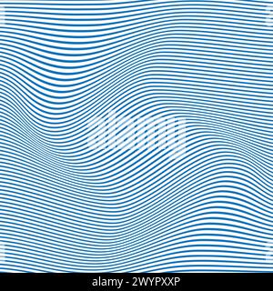 illustrazione vettoriale della ripetizione geometrica astratta. Illustrazione Vettoriale