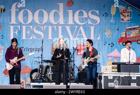 Goda Kukucione suona il Foodies Festival Brighton 2023 Foto Stock